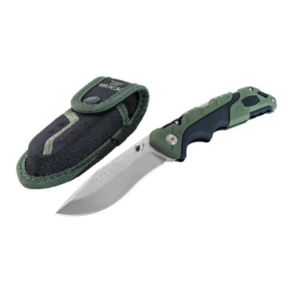 Buck Pursuit, LG folder, Black/Green