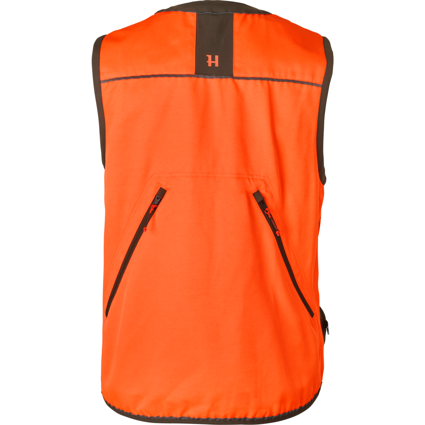 Härkila Wildboar Pro Blaze waistcoat Orange blaze/Brown