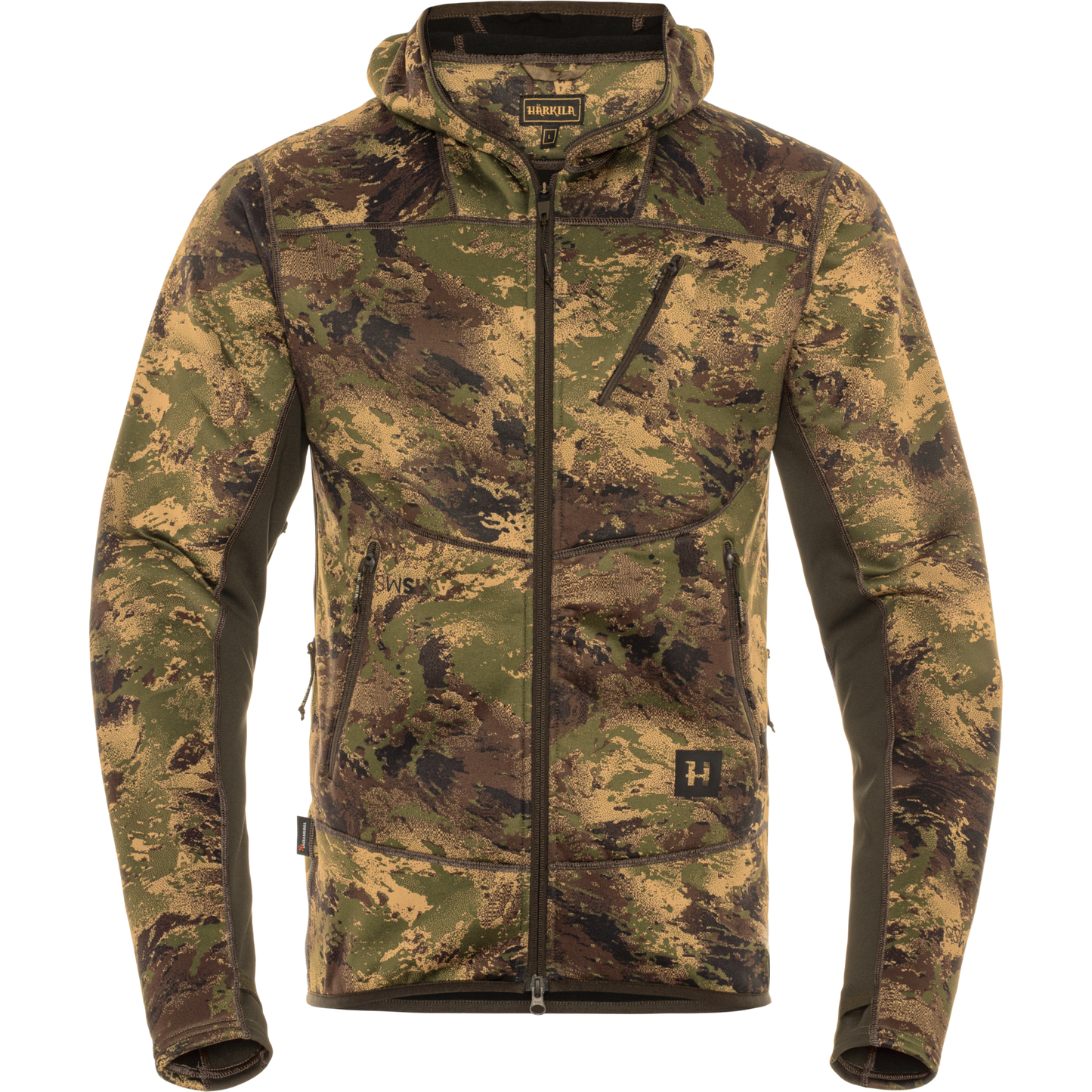 Deer Stalker camo fleece hoodie