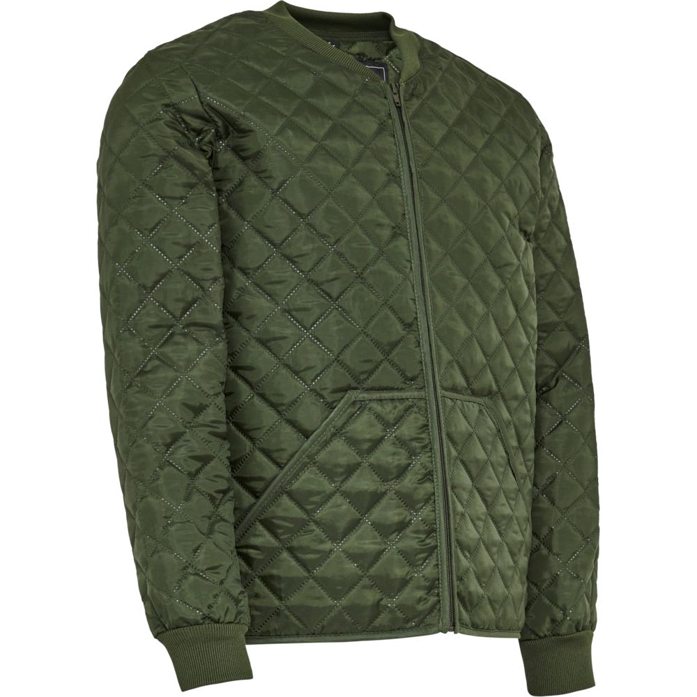 Termojakke olive/sort S-5XL