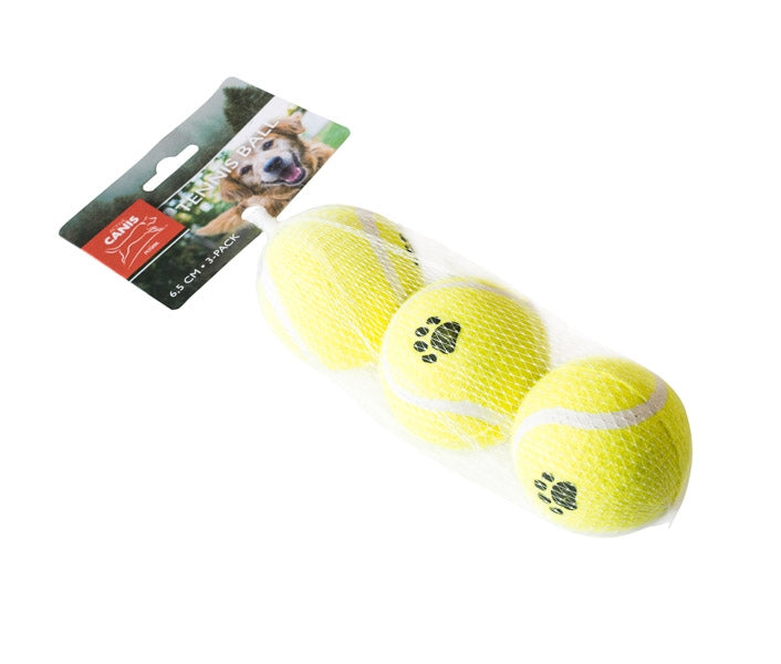 Tennisbold ø 6,5 cm - 3 pak