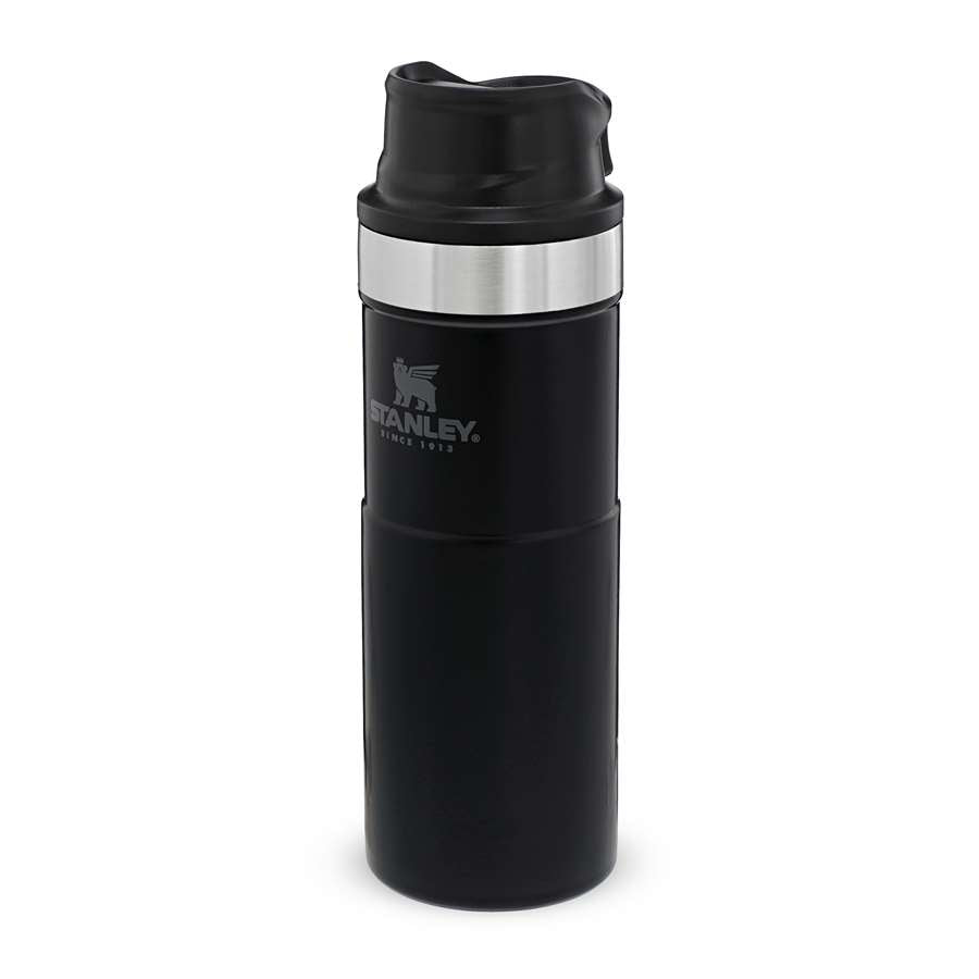Stanley Trigger-Action Travel Mug .47L Matte Black