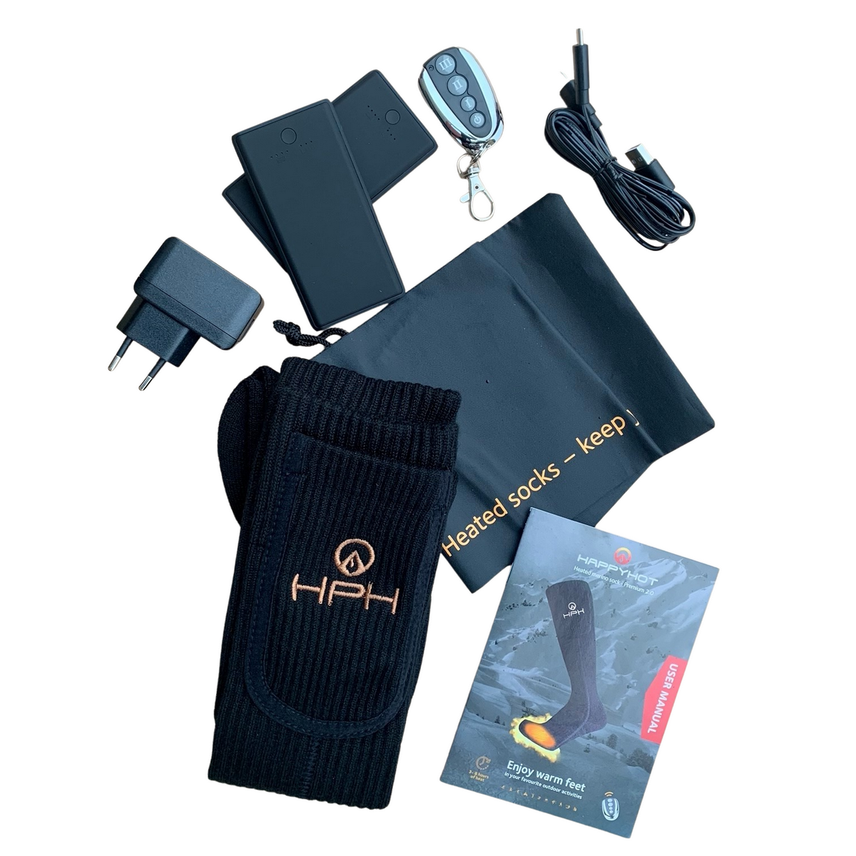 Happyhot - Heated Merino Sock Premium 2.0