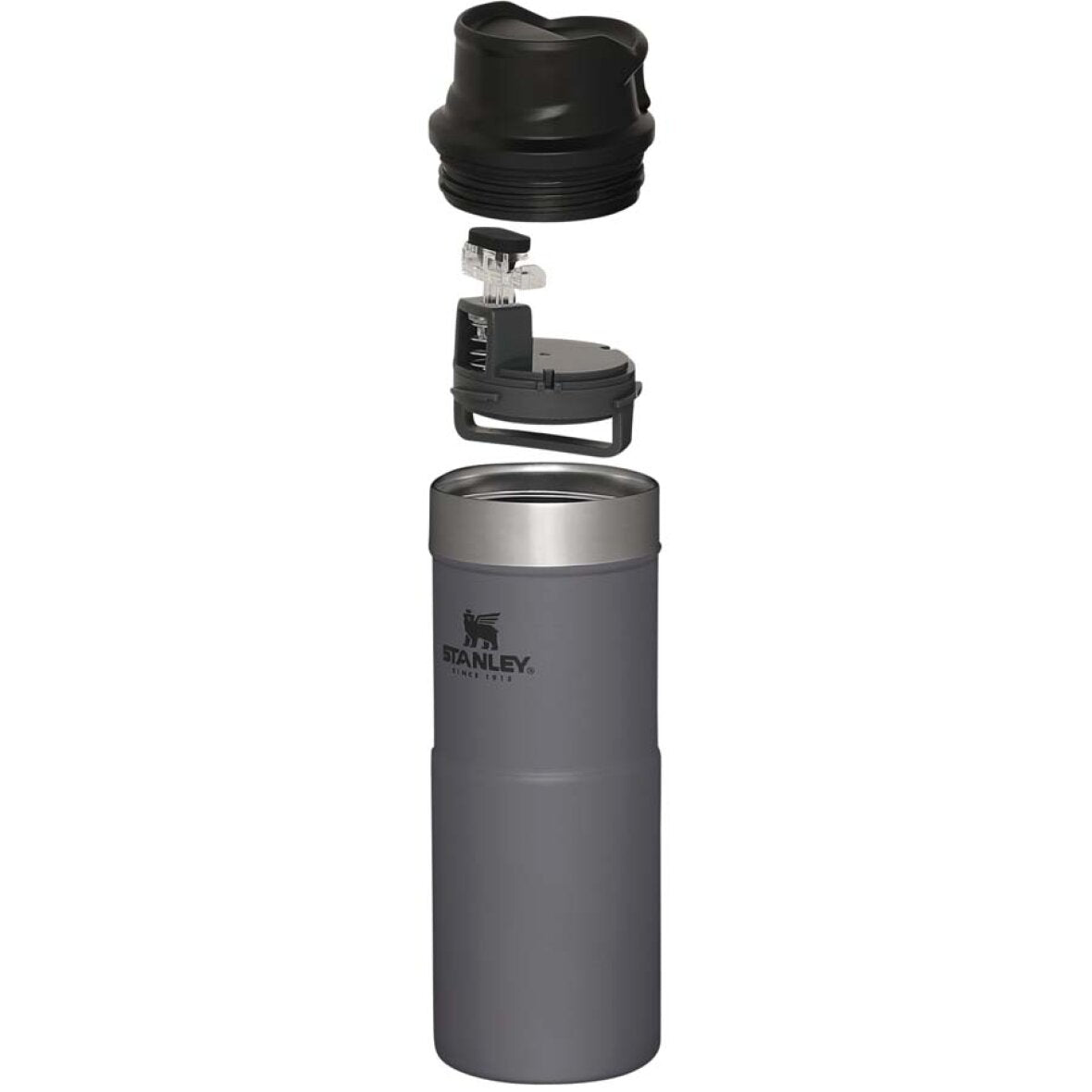 Stanley Trigger-Action Travel Mug .35L Charcoal