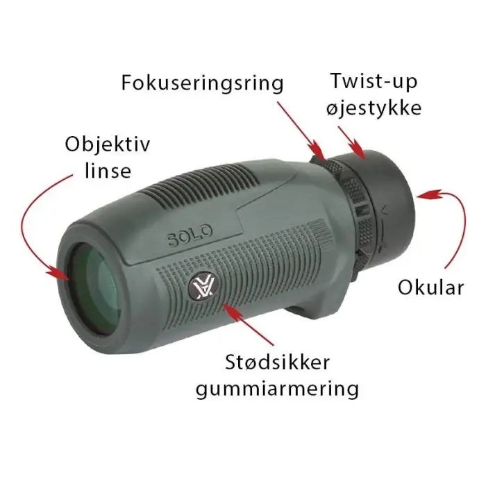 Vortex Solo 10x25 Monokikkert