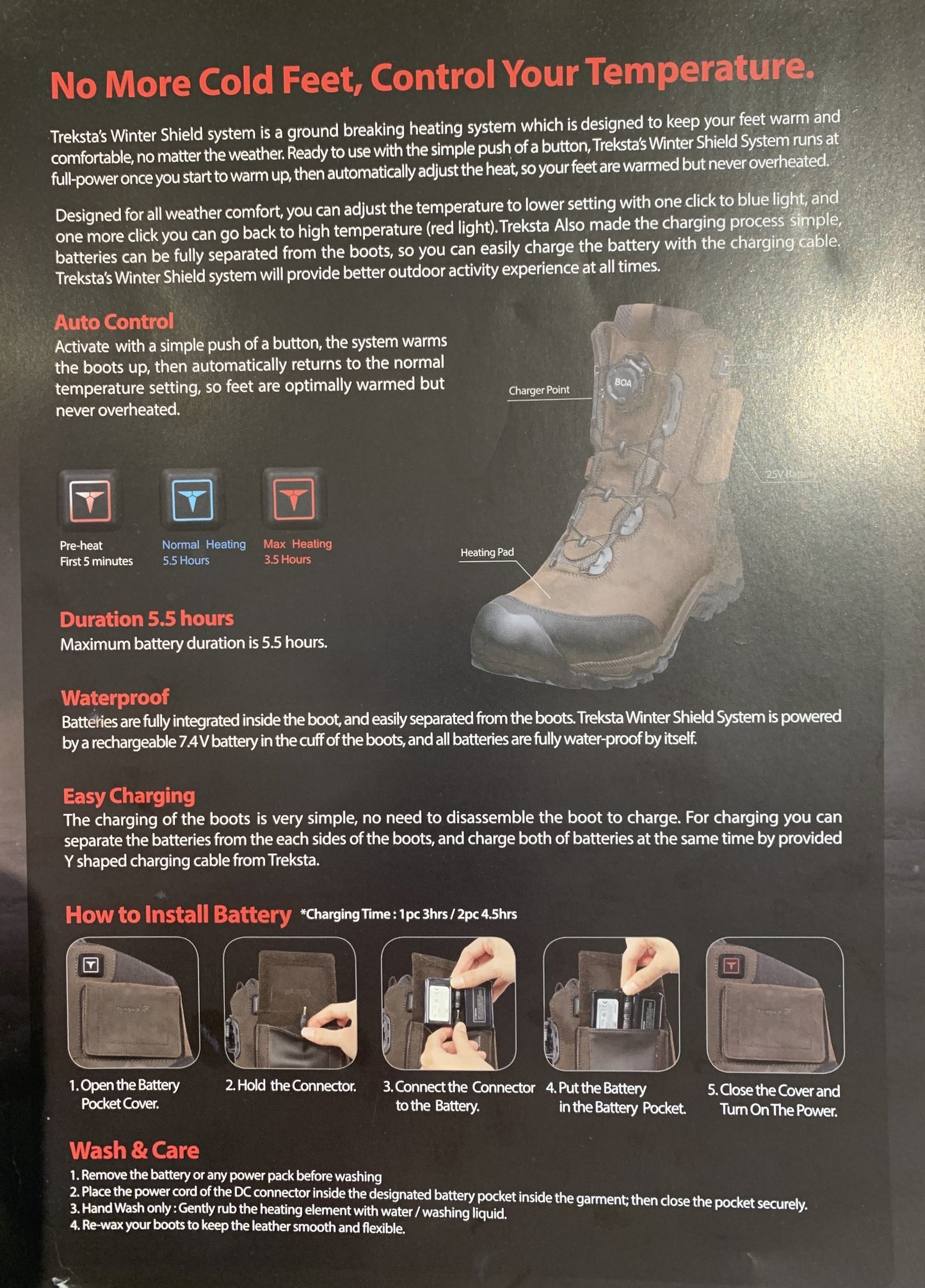 Grizzly Heat Boa GTX