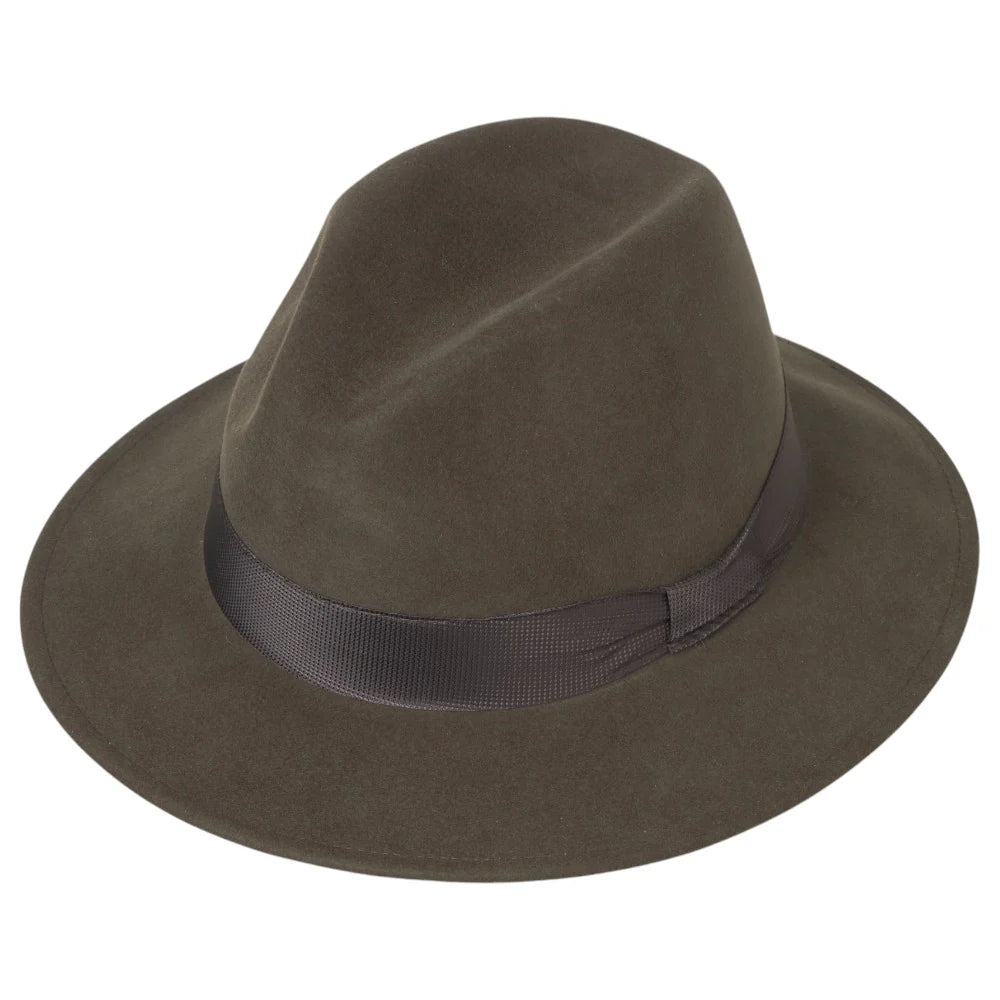 MJM LUIS 41 Traveller hat Merino XL Long Khaki