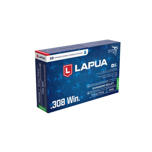 Lapua 308 Win 11,0 g/170 g Naturalis