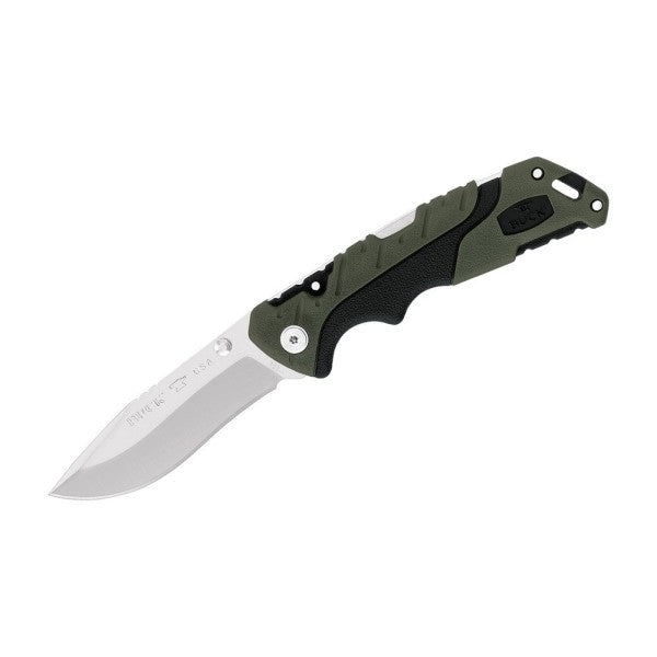 Buck Pursuit, LG folder, Black/Green