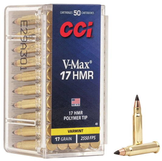 CCI V-Max 17HMR 17 gr 50 stk.