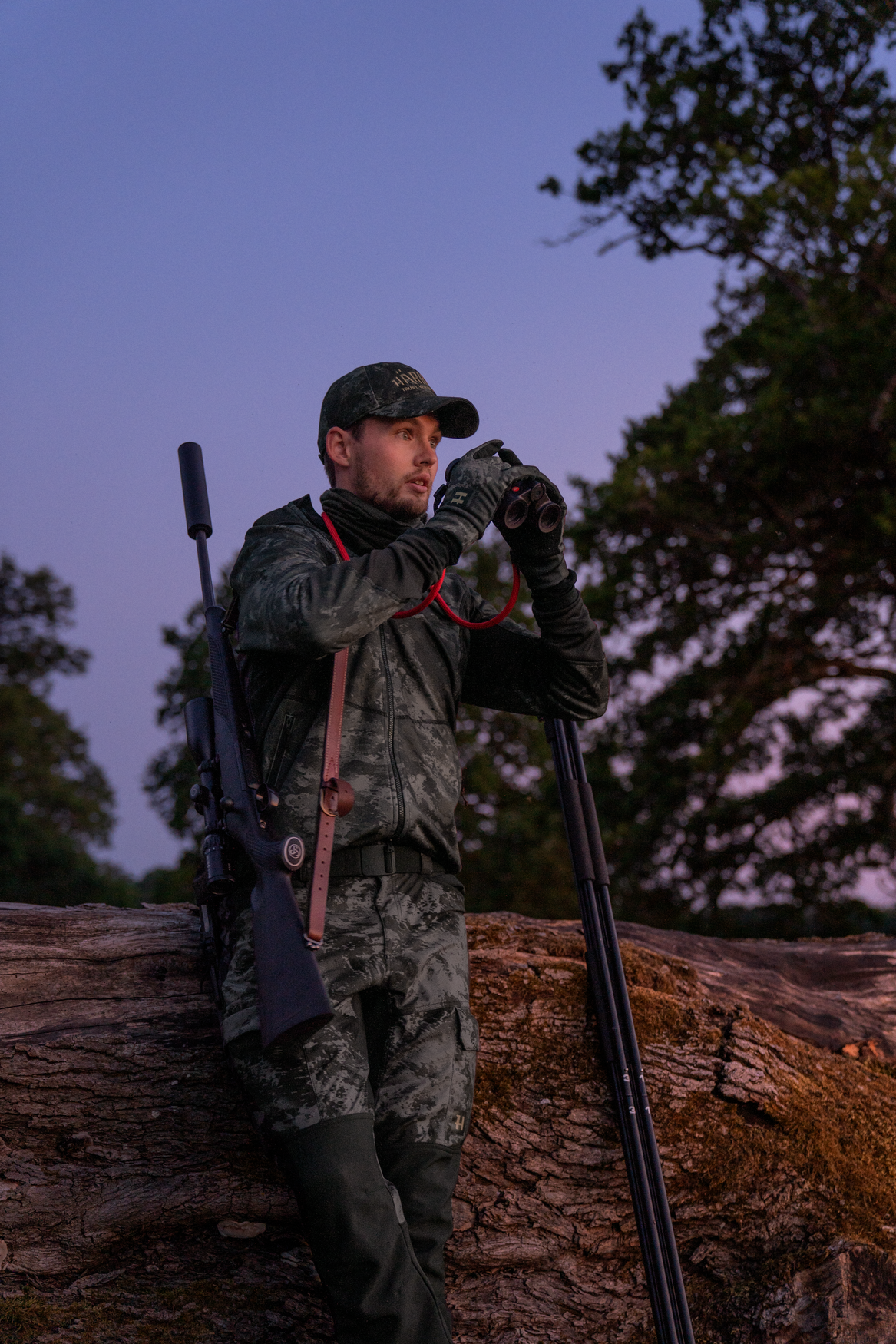 Härkila NOCTYX camo fleece jacket