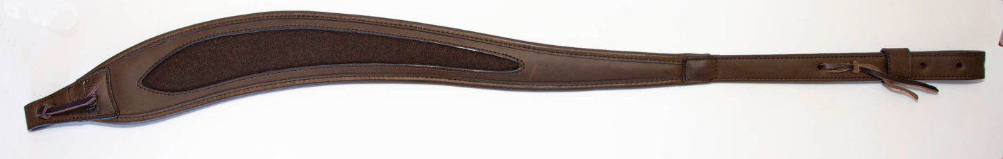 Exclusive Ergonomic Rifle sling leather/loden