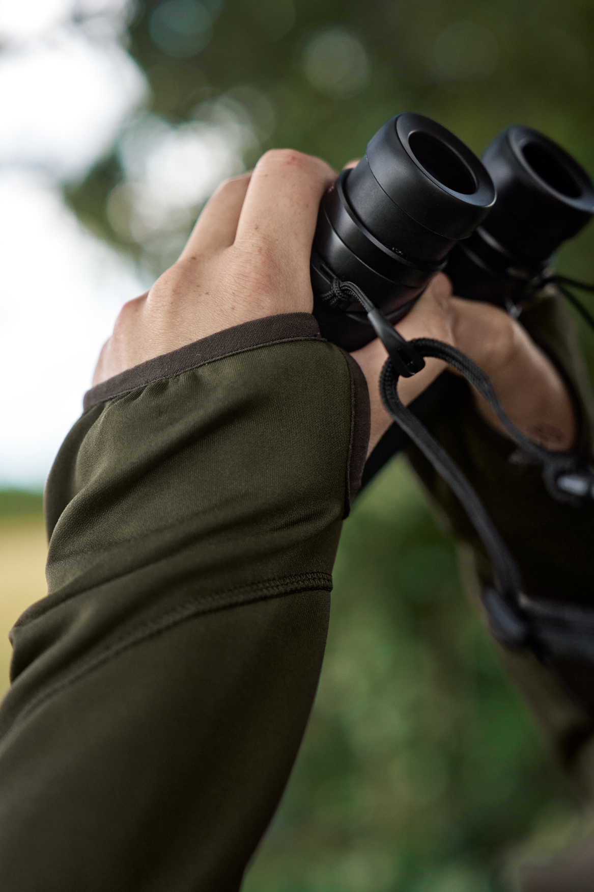 Härkila Deer Stalker Fleece-hættetrøje med fuld lynlås