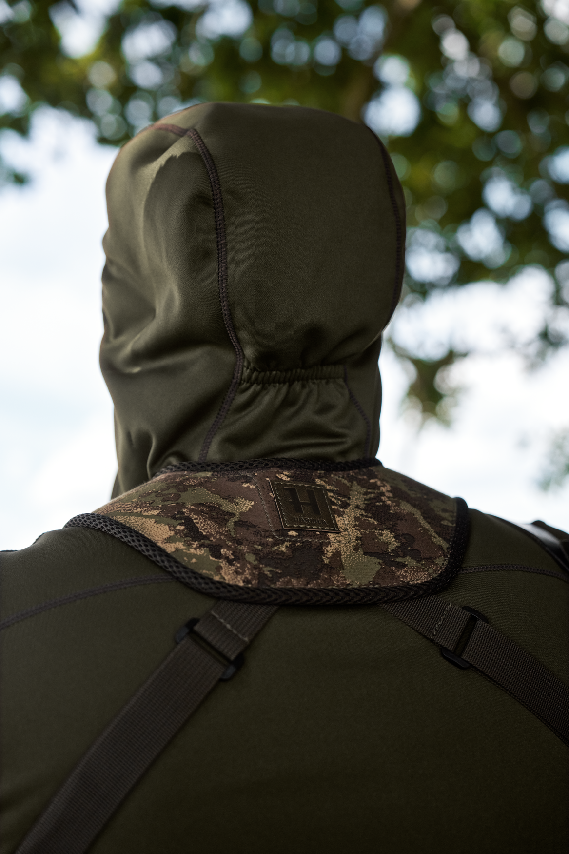 Härkila Deer Stalker Fleece-hættetrøje med fuld lynlås
