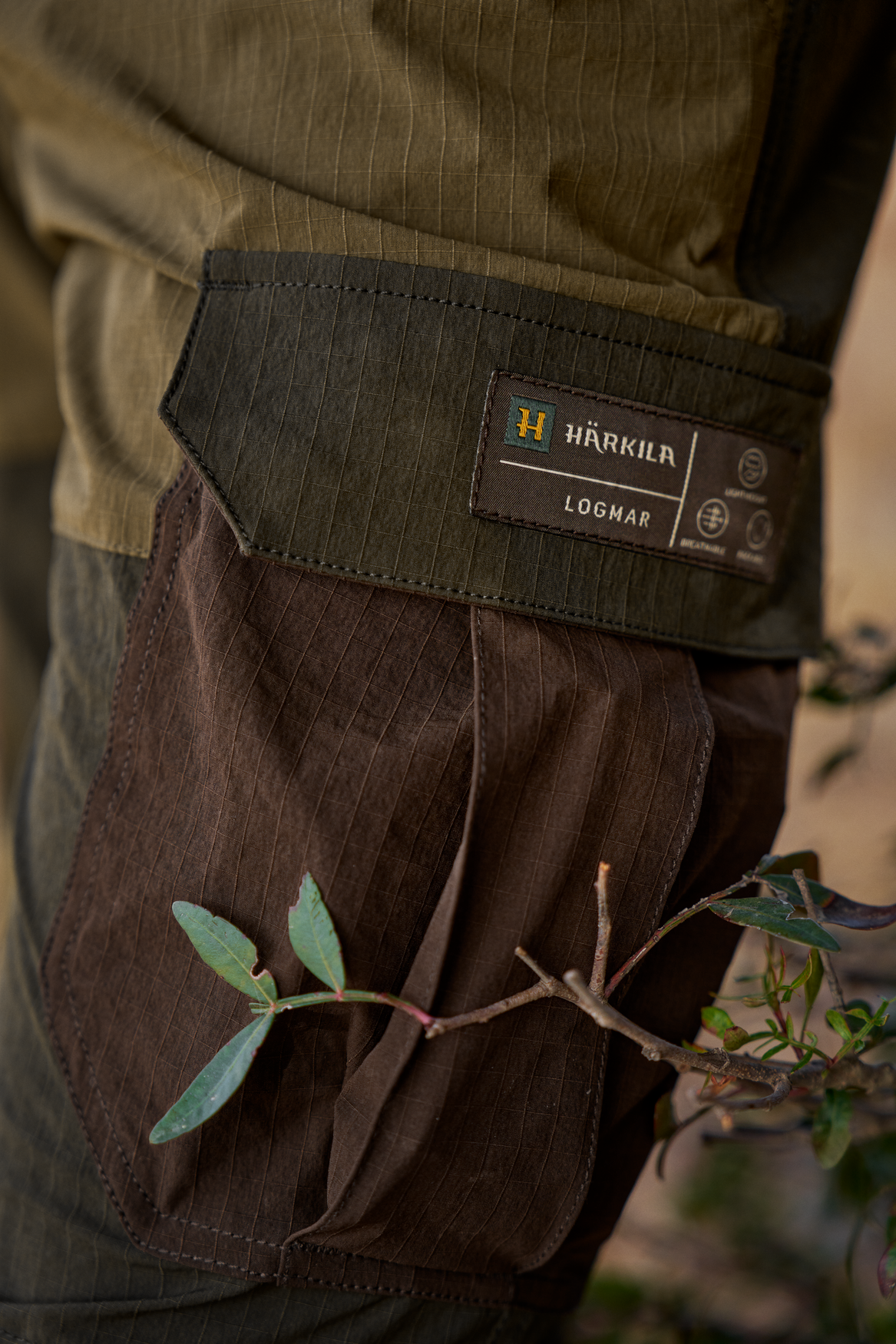 Härkila Logmar Lightweight Zip-off Bukser