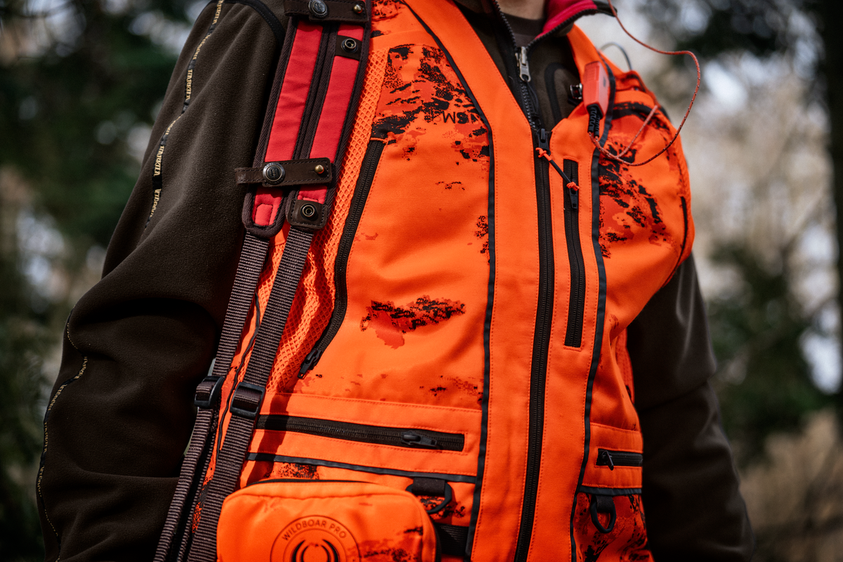 Härkila Wildboar Pro Blaze camo-vest
