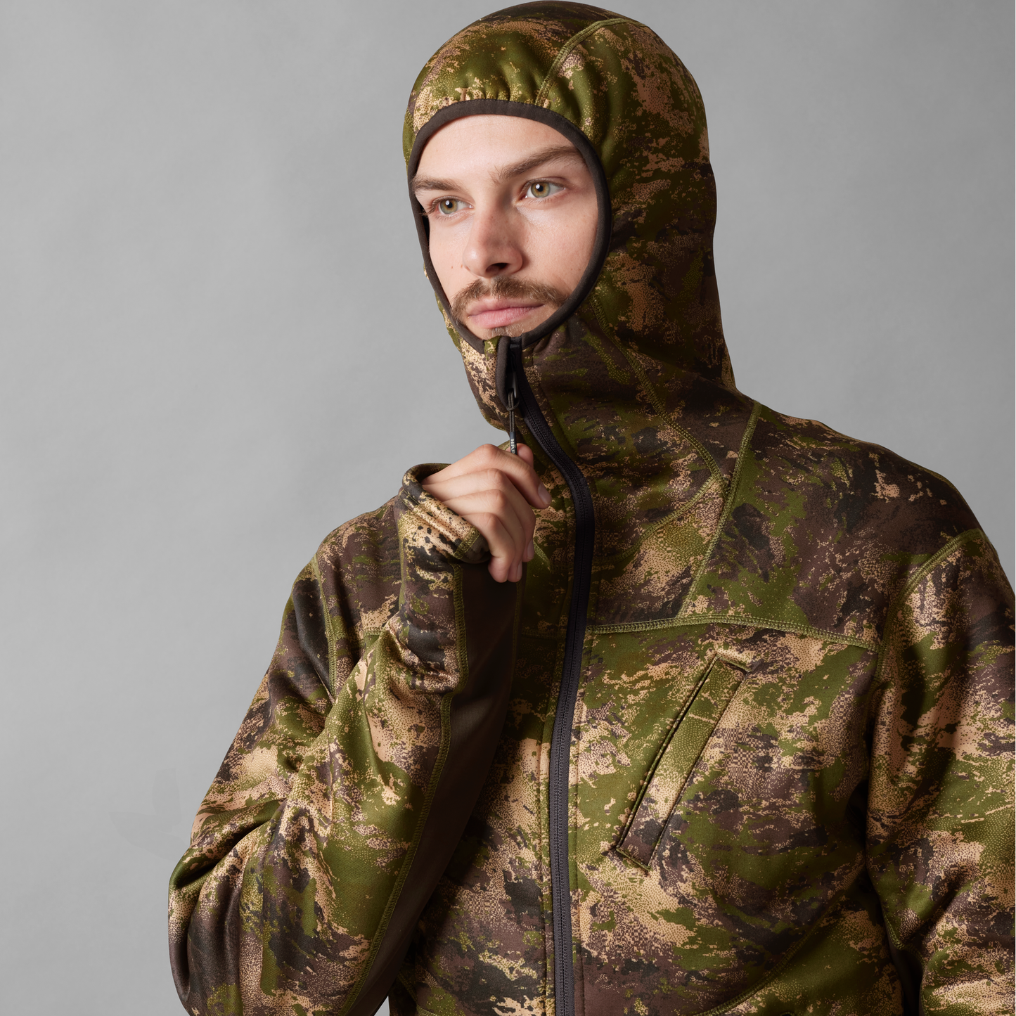 Härkila Deer Stalker camo fleece hoodie