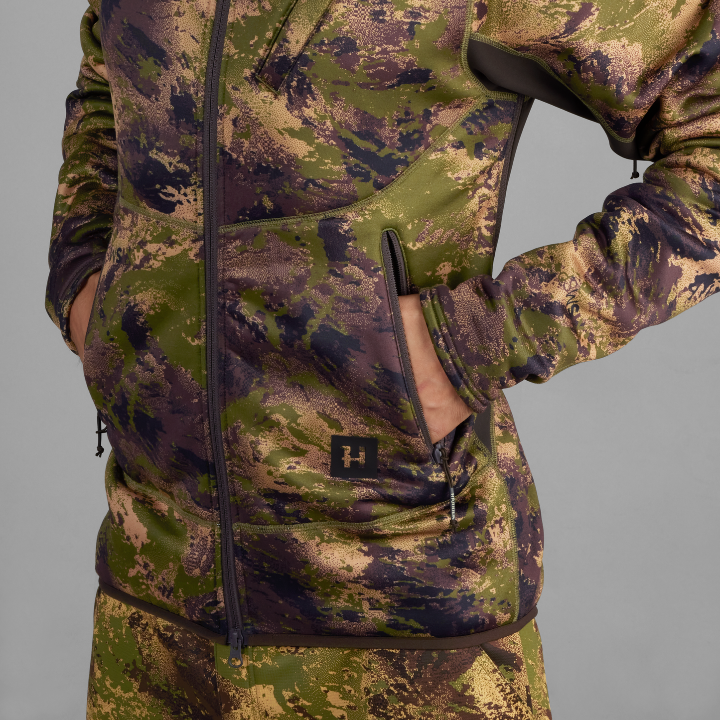Härkila Deer Stalker camo fleece hoodie