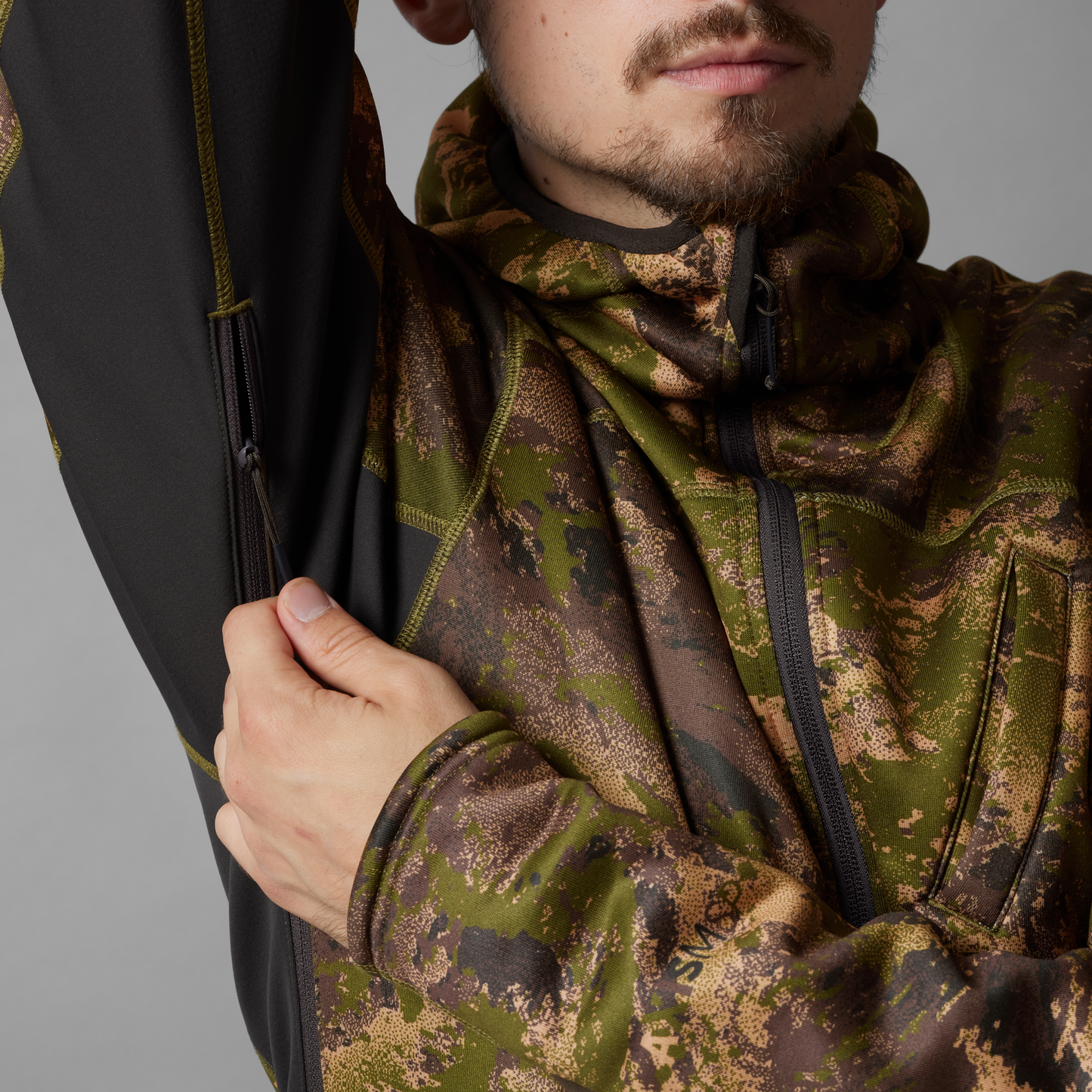 Härkila Deer Stalker camo fleece hoodie