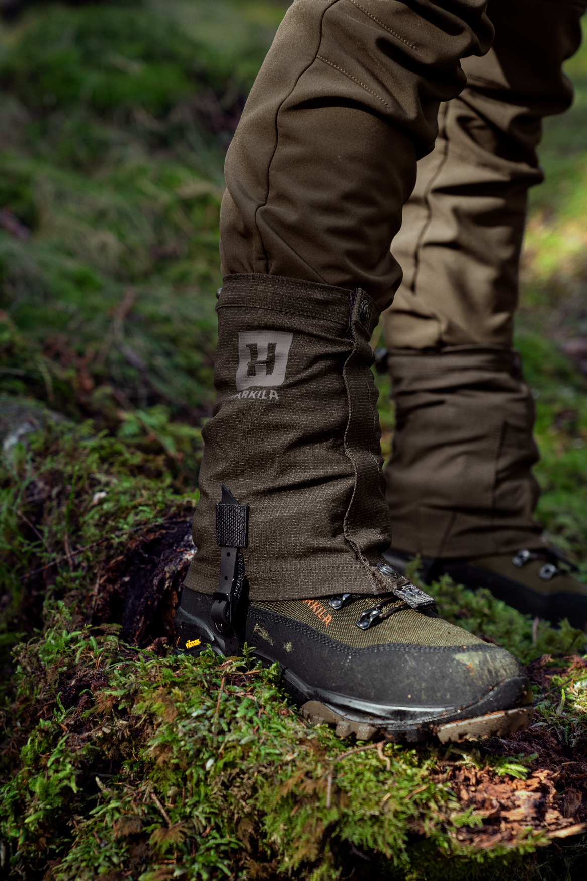 Härkila ledge gaiters Shadow brown OS