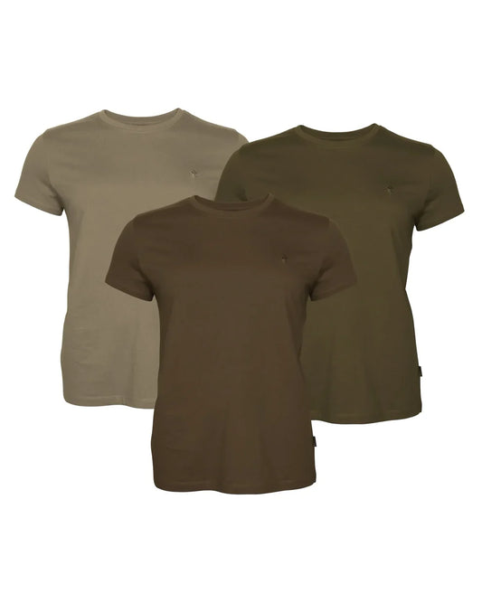 Pinewood 3-pack dame T-shirt