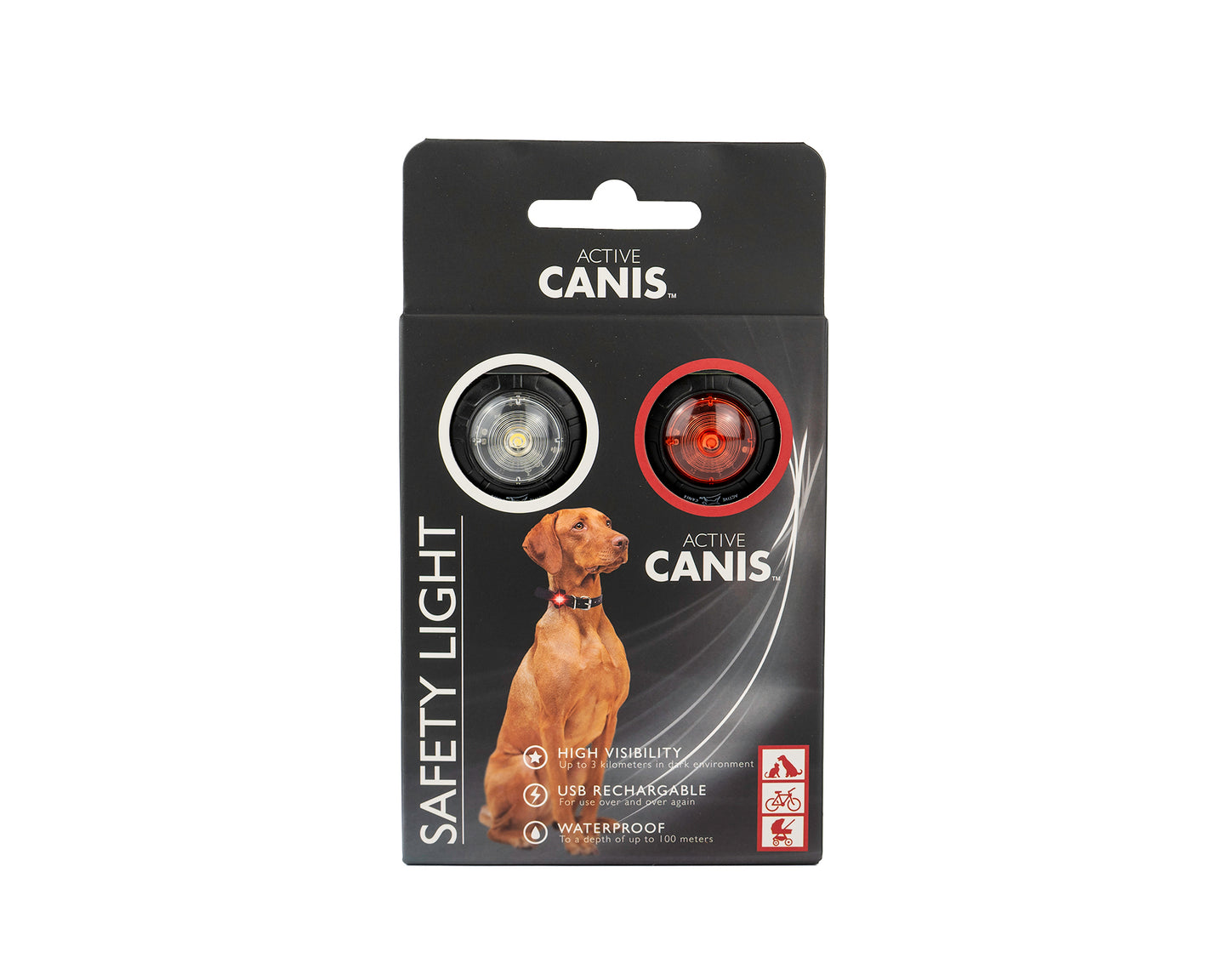 AC Safety lights 2-pack