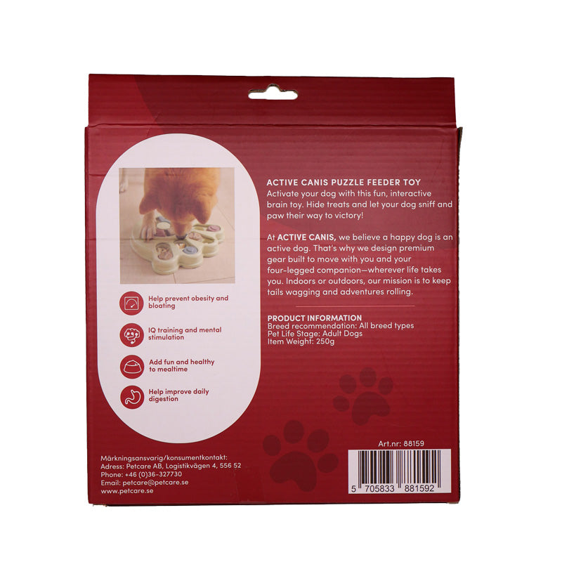 Pet Puzzle Plate 23x23x3cm