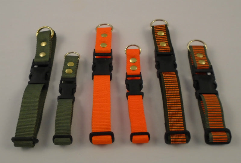 Halsrem webbing - Orange, 20 mm x 60 cm