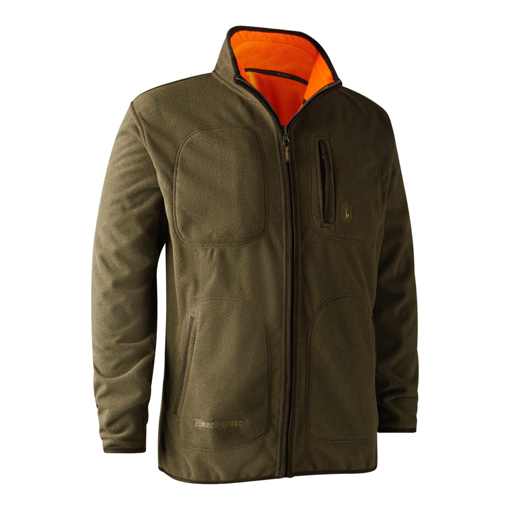 Deerhunter Gamekeeper Bonded Fleecejakke - vendbar