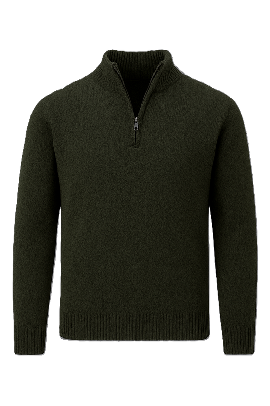 Irsk strik Clifden m. lynlås