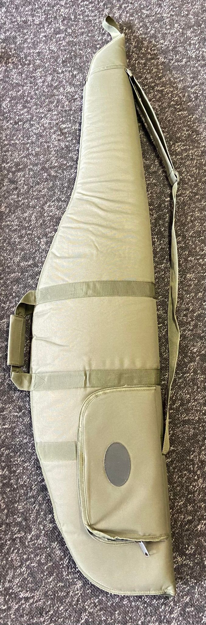 Grøn riffel foderal 132cm TMN