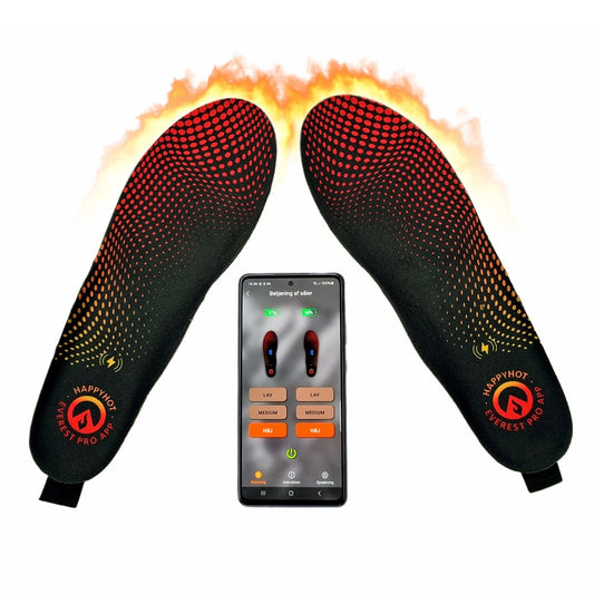 Happyhot - Everest Pro App Heated Insoles