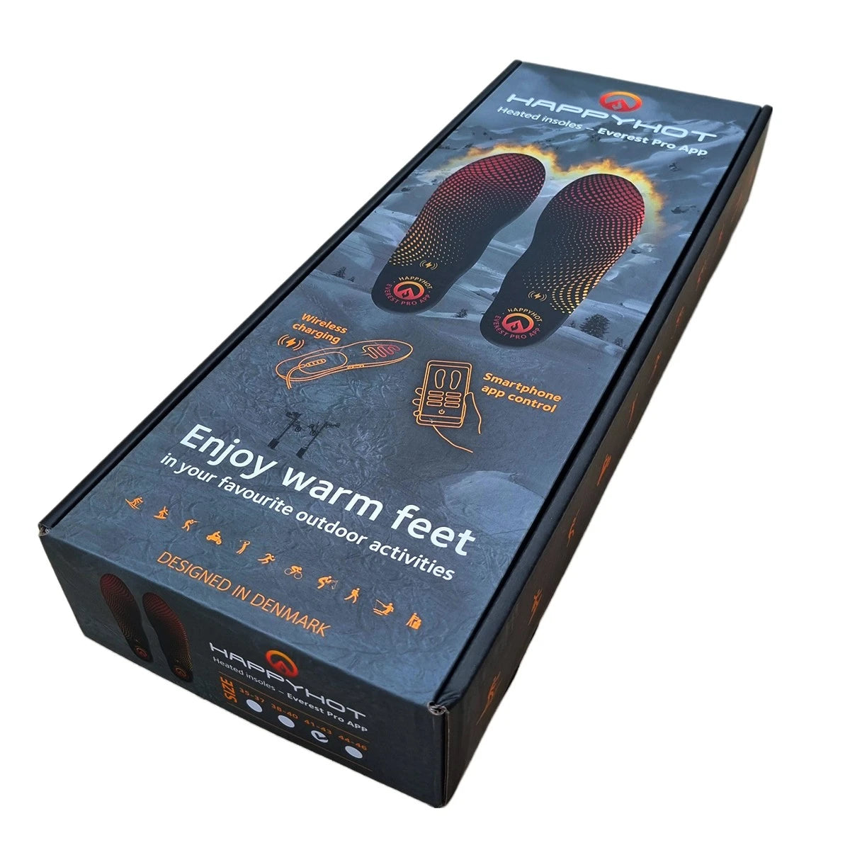 Happyhot - Everest Pro App Heated Insoles