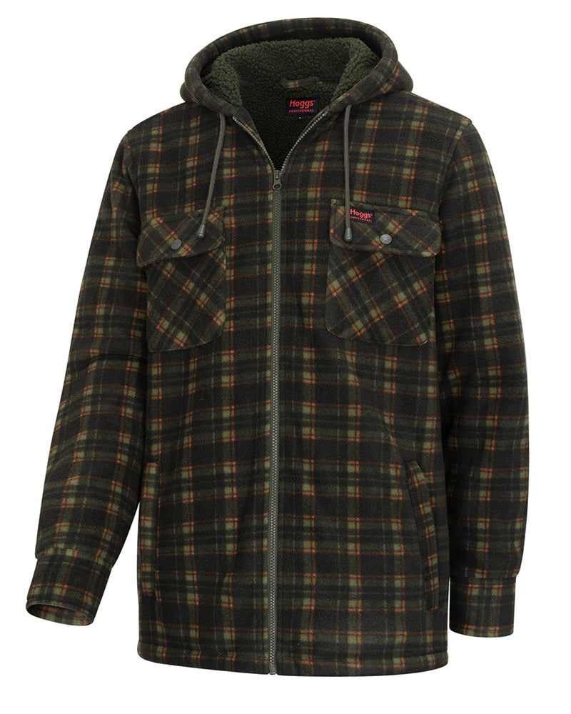 Hogg of Fife Caithness Hooded Fleece Shacket