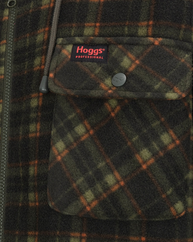 Hogg of Fife Caithness Hooded Fleece Shacket