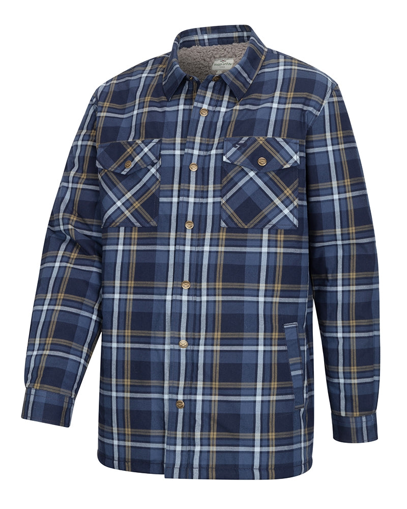 Hoggs of Fife Brunton Sharpa Lined Shacket