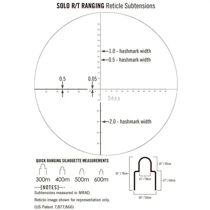 Vortex Solo 8x36 R/T Monokikkert